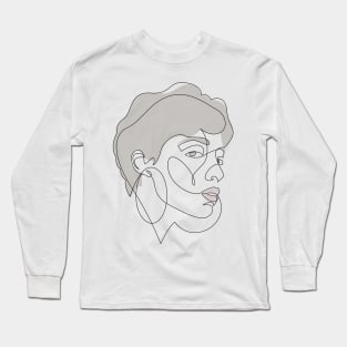 Curly Liny Long Sleeve T-Shirt